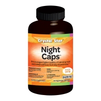 Crystal Star 美国睡盾 Night Caps 帮助睡眠 60粒