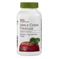 GNC加强型苹果醋纤体片 120片 控制体重 消除脂肪