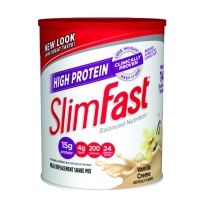 Slim-Fast 健康瘦身代餐粉奶昔粉 香草味 364g 全新包装