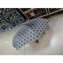 Ultimate SHEDRAIN晴雨伞折叠三折伞 全自动开合 波点款