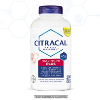 Bayer拜耳 Citracal美信钙 柠檬酸钙VD  肠溶型  280粒