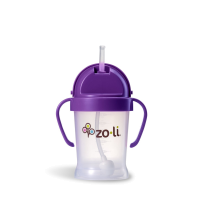 Zoli  带手柄儿童学饮杯 180ml  紫色