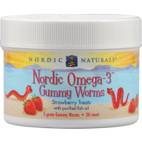 Nordic  Omega-3 深海鱼油可爱虫型软糖  30条