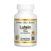 California Gold Nutrition 叶黄素软胶囊 10mg*120粒