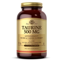 Solgar牛磺酸胶囊 500mg 250粒