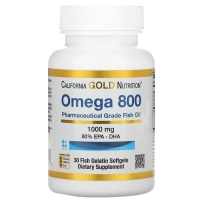 California Gold Nutrition 鱼油胶囊 1000mg*30粒
